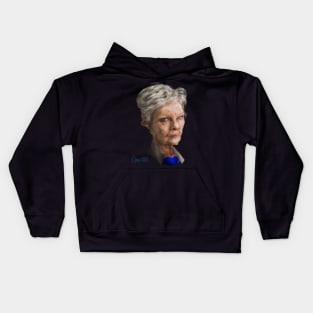 Judi Dench - Caricature Kids Hoodie